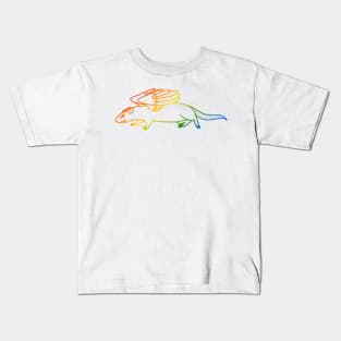 Rat Dragon 2 (Rainbow Version) Kids T-Shirt